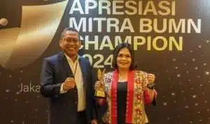 Agen Pegadaian Medan Hebat Raih Penghargaan di Ajang Mitra BUMN Champion 2024