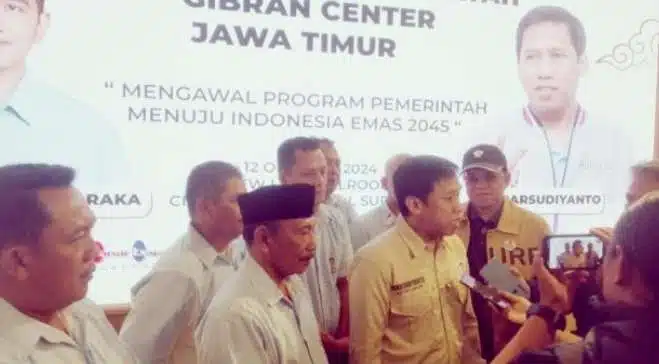 Gibran Center Jatim Deklarasi Dukung Indonesia Emas 2045