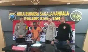 Polsek Sawahan Amankan Pencuri Kotak Amal di Masjid Banyu Urip