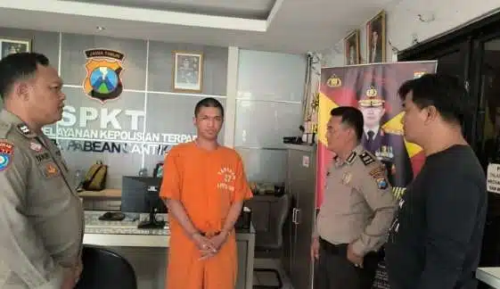 Polsek Pabean Cantikan Berhasil Tangkap Pengedar Narkoba di Sawah Pulo, 46 Paket Sabu Disita