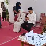 Pilkada Tulungagung Berjalan Lancar dan Damai, Cabup Maryoto Bhirowo Mencoblos di TPS 01 Desa Sembon