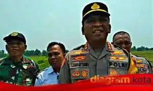 Kapolresta Sidoarjo Pantau Langsung Lahan Jagung 51 Hektar, Siap Dukung Ketahanan Pangan Nasional