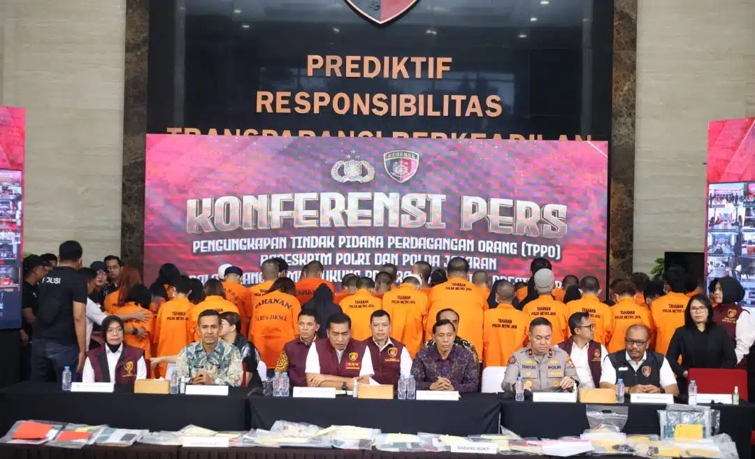 Polri Berhasil Ungkap 397 Kasus TPPO dan 482 Tersangka, Selamatkan 904 Korban dalam Sebulan