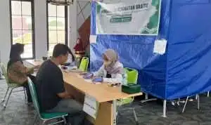 Peduli Kesehatan Masyarakat, Pegadaian Madiun Gelar Cek Kesehatan Gratis