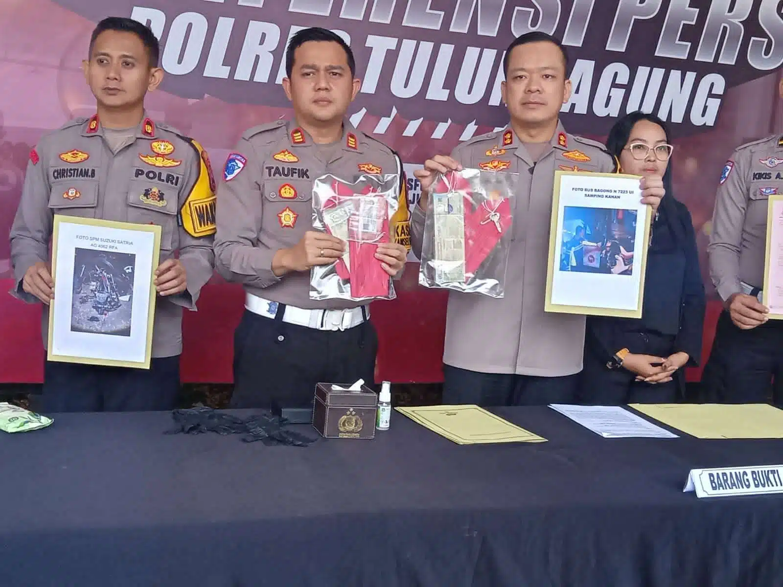 Pengemudi Bus Jadi Tersangka dalam Kecelakaan Maut di Tulungagung