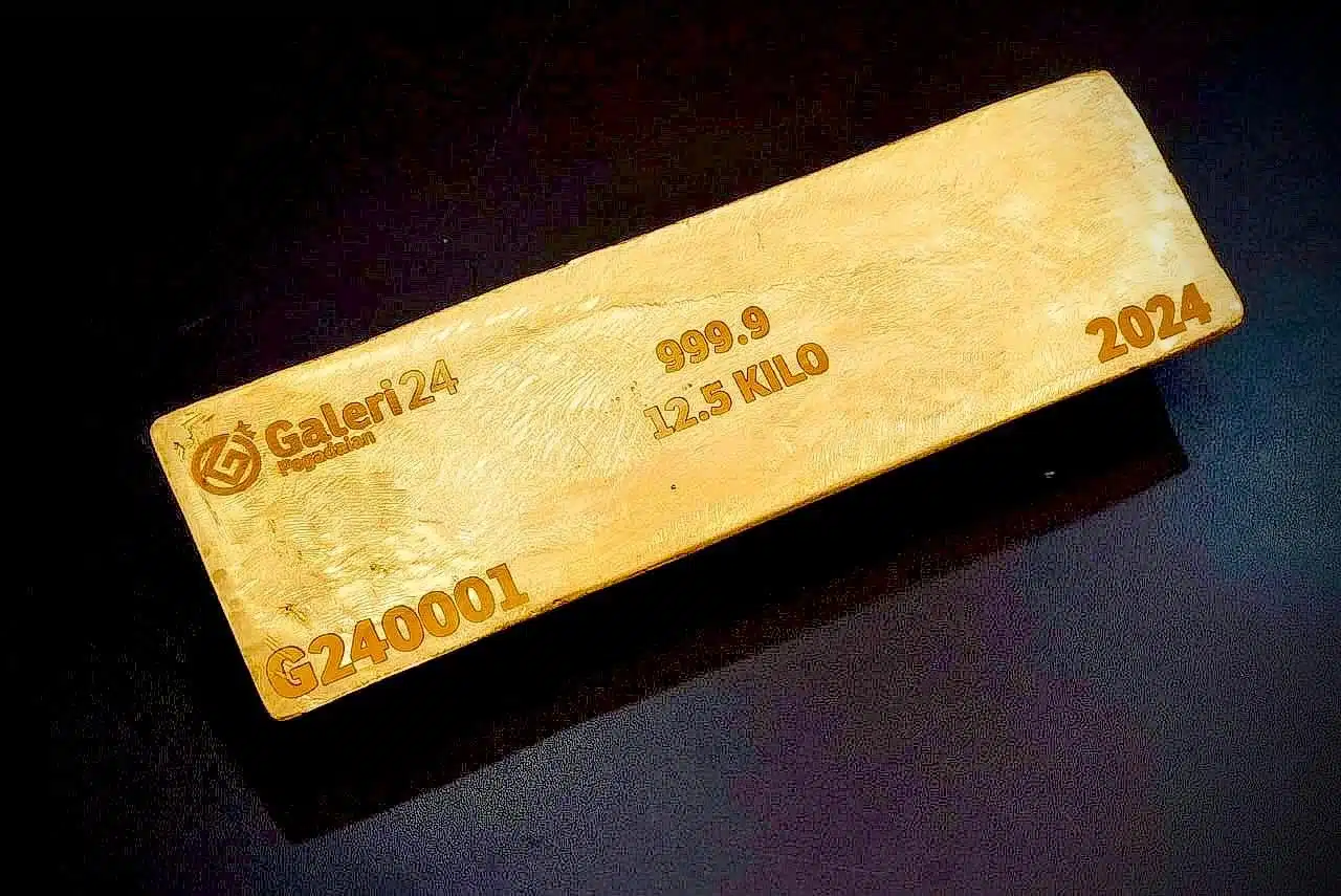 Solusi Investasi Masa Depan, Galeri 24 Hadirkan Emas Batangan Jumbo 12,5 Kg