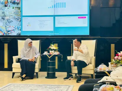Kunjungan Ke Walikota Surabaya, Reni Astuti Siap Kolaborasi Dorong Pembangunan Infrastruktur Kota