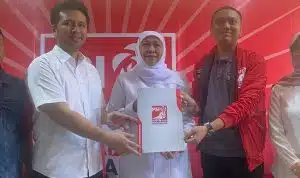 Khofifah-Emil Menang Telak, PSI Jatim: Gerbang Baru Nusantara 2025-2030!