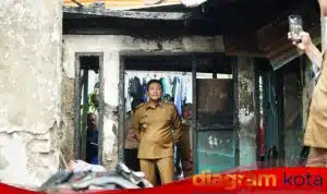 Dua Rumah di Buduran Ludes Terbakar, Pemkab Sidoarjo Pastikan Korban Dapat Bantuan
