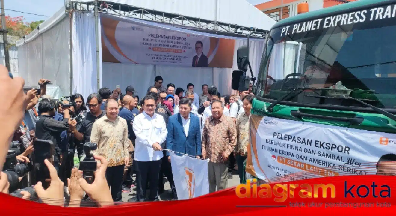 Menteri Perdagangan Lepas Ekspor 14 Kontainer Produk PT Sekar Laut ke Eropa dan Amerika