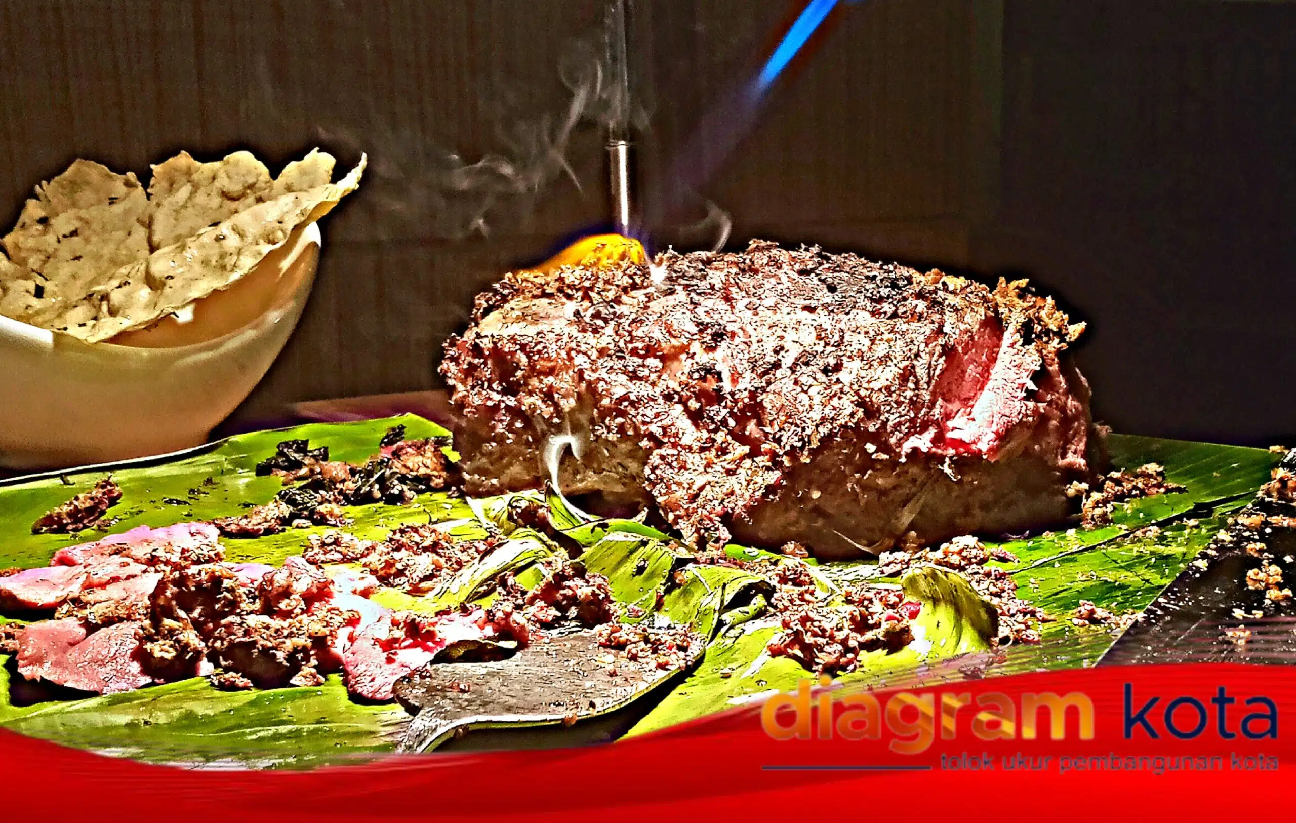 Daging Sirloin Jadi Menu Spesial Natal 2024 di Kawasan Jalan Juanda, Sedati Sidoarjo