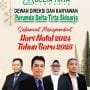Dewan Direksi dan karyawan PDAM delta Tirta Sidoarjo mengucapakan selamat Natal 2024 dan tahun baru 2025