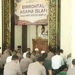 Polres Gresik Tingkatkan Keimanan dan Kebersamaan Sambut Bulan Rajab