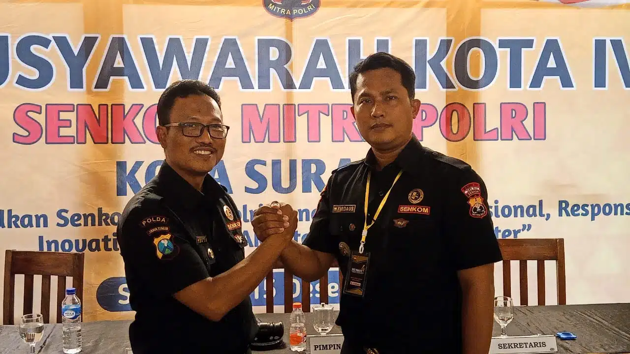 Muchtar Hadi Firdaus Terpilih sebagai Ketua Senkom Surabaya, Siap Perkuat Sinergi Organisasi