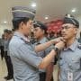 Apresiasi Kinerja, Enam Petugas Rutan Surabaya Naik Pangkat