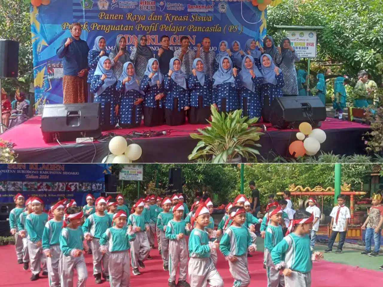 Berprestasi Melalui Panen Raya dan Kreasi Siswa: SD Negeri Klagen Gelar Karya P5