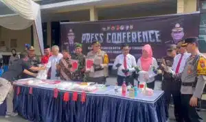 Jelang Nataru, Polres Bondowoso Musnahkan beberapa barang bukti hasil operasi selama tahun 2024