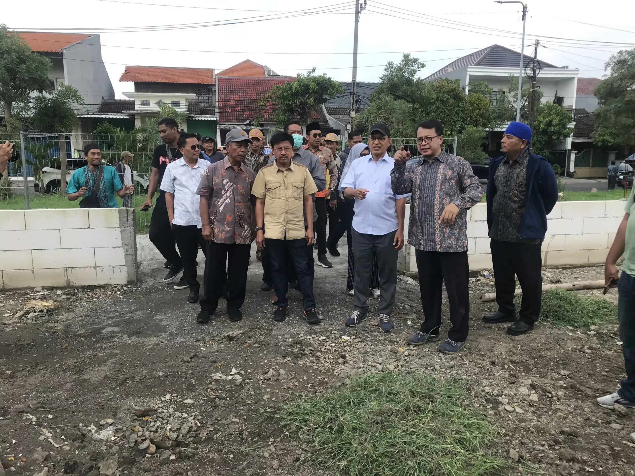Sidak Bangunan Pasar Berdiri Di Zona Hijau,Komisi B : Harus Dibongkar !