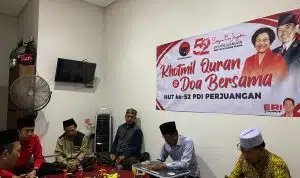Sambut HUT PDIP 52, Politisi Eri Irawan Gelar Khataman Quran dan Doa Bersama