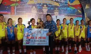Plt Bupati Subandi Berharap Banyak Bibit Atlet Voli Berprestasi di Sidoarjo