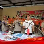 Polresta Sidoarjo Ungkap Kasus Pengeroyokan, 12 Tersangka Diamankan