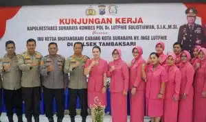 Kapolrestabes Surabaya Dorong Profesionalisme dan Pelayanan Humanis Lewat Kunjungan