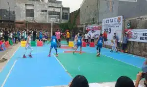 Kompetisi Basket SMP Kr Elia, Cetak Generasi Penuh Sportivitas