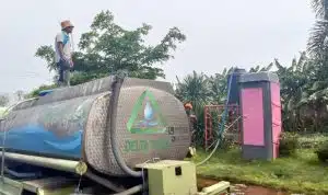 Respons Cepat! Perumda Delta Tirta Salurkan 15.000 Liter Air Bersih untuk Warga Terdampak Banjir di Candi