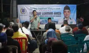 Reses Di Jagir Wonokromo, Tubagus Akan Kawal Usulan drainase Sampai Terealisasikan