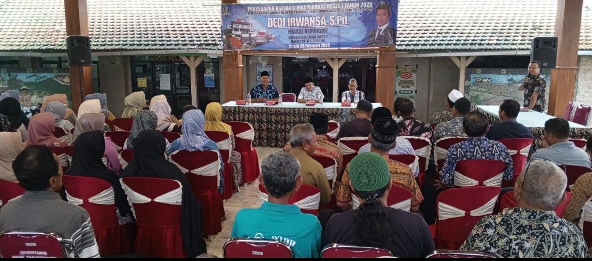 Dedi Irwansa: Irigasi dan Penerangan Jalan, Dua Prioritas
