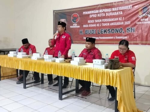 Budi Leksono Gelar Reses Ideologi Di Kecamatan Tegal Sari