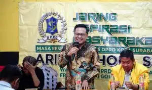 Jasmas Wakil Ketua DPRD Arif Fathoni Di Sawahan, Warga Usulkan Program PTSL