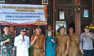 Kaur Perencanaan Desa Pelem, Kecamatan Campurdarat Tulungagung Dilantik 