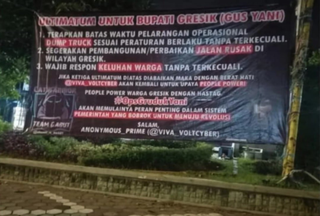 Warga Gresik Ultimatum Bupati Gus Yani, Desak Perbaikan Jalan dan Pembatasan Dump Truck