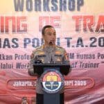 Kadiv Humas Buka Workshop : Jajaran Harus Perkuat Profesionalitas