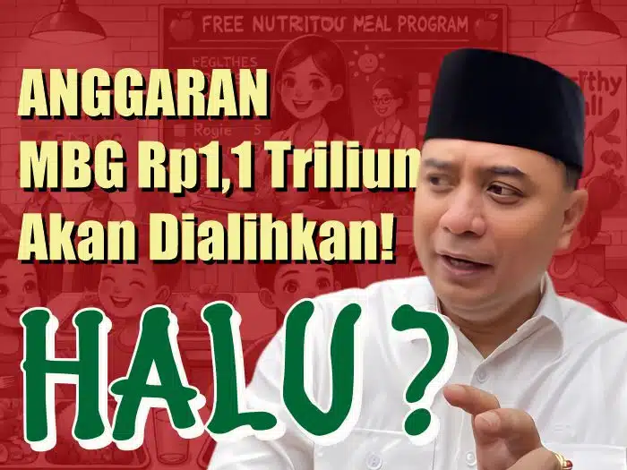 Wali Kota Surabaya Halu? Mengalihkan Anggaran Rp1,1 Triliun yang Tak Pernah Ada!