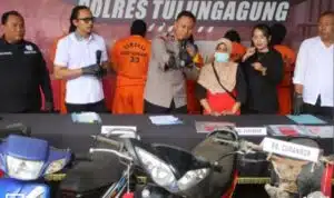 Jaringan Curanmor di Tulungagung Terungkap, Polisi Amankan Enam Tersangka