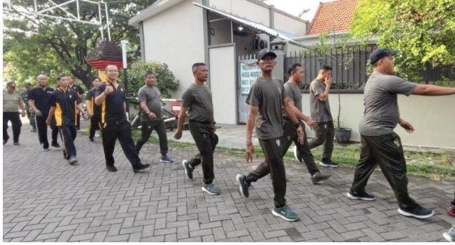 TNI-Polri-Satpol PP Asemrowo Perkuat Sinergi lewat Olahraga