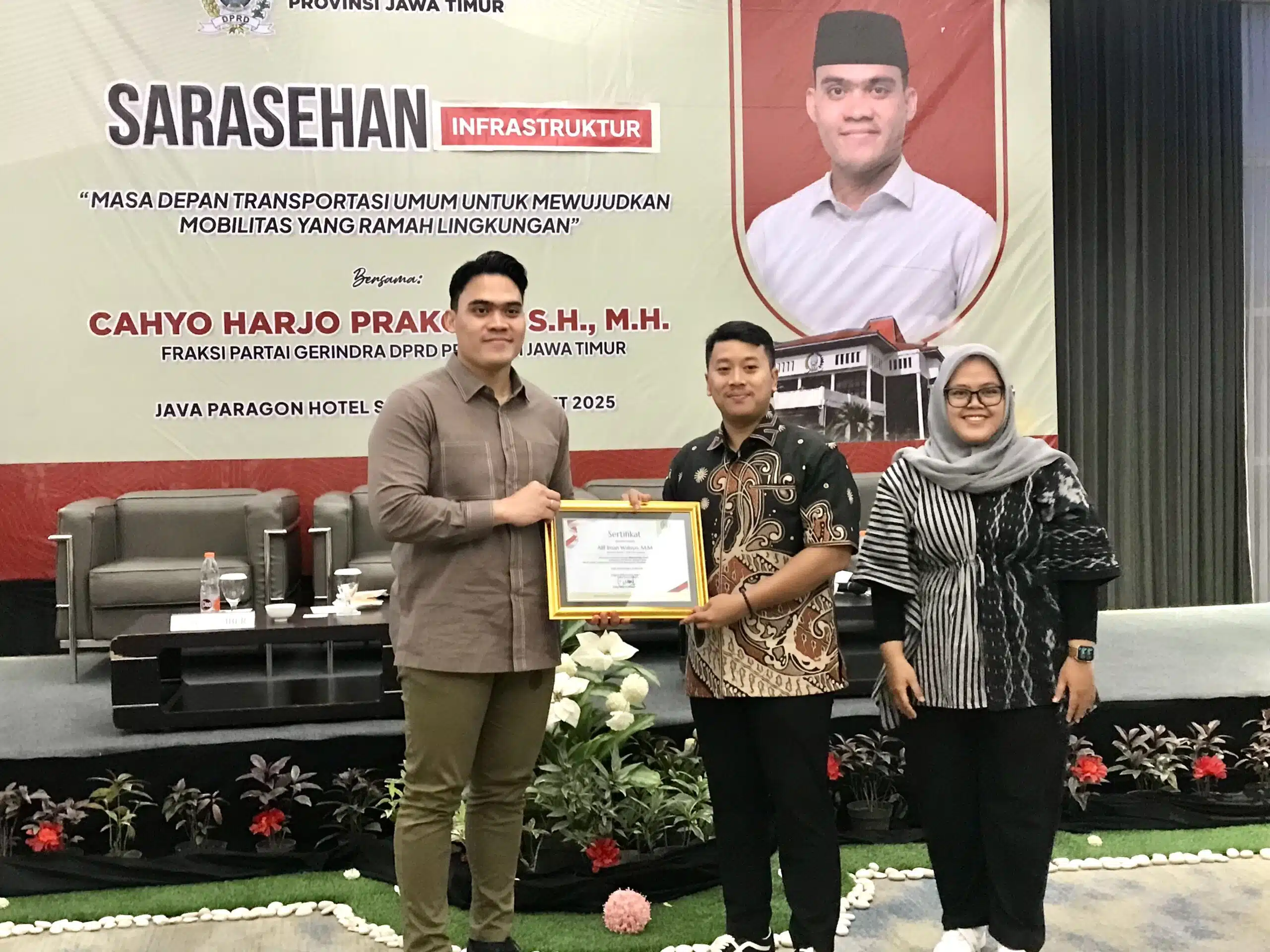 Sarasehan Cahyo Harjo : Masa Depan Transportasi Wujudkan Ramah Lingkungan