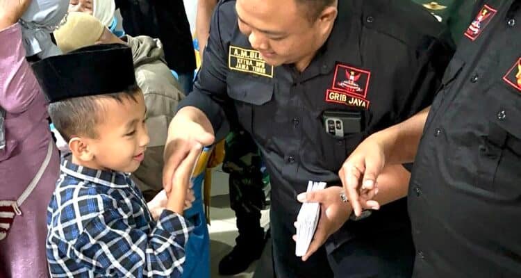 Momen Ramadhan, Grib Jaya Batu Gelar Kegiatan Santunan Anak Yatim