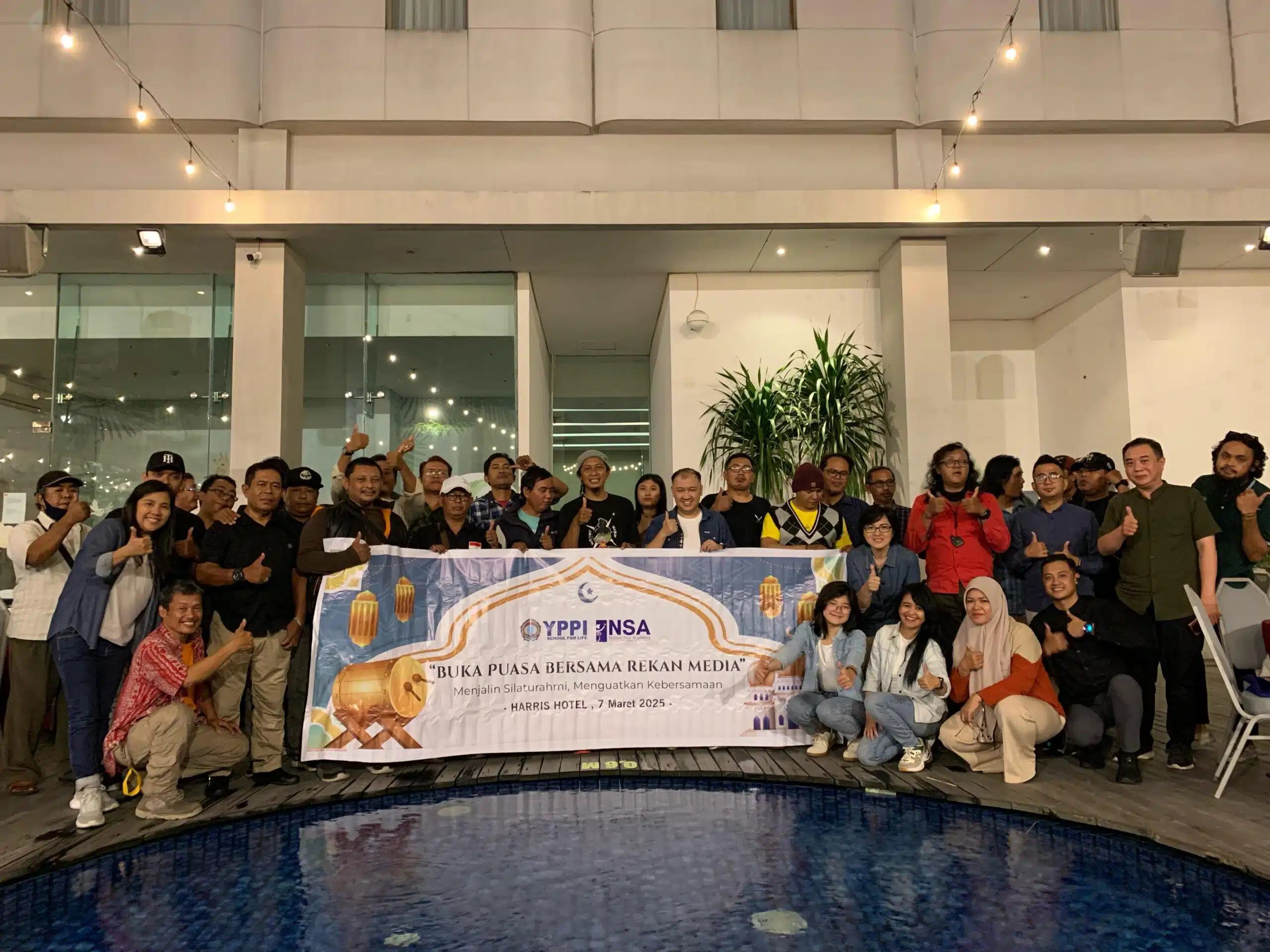 Sekolah YPPI dan Sekolah NSA Gelar Buka Puasa Bersama, Pererat Sinergi dengan Media