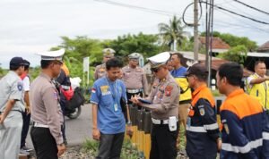 Satlantas Polres Gresik Petakan Jalur Rawan untuk Kelancaran Arus Mudik Lebaran 2025