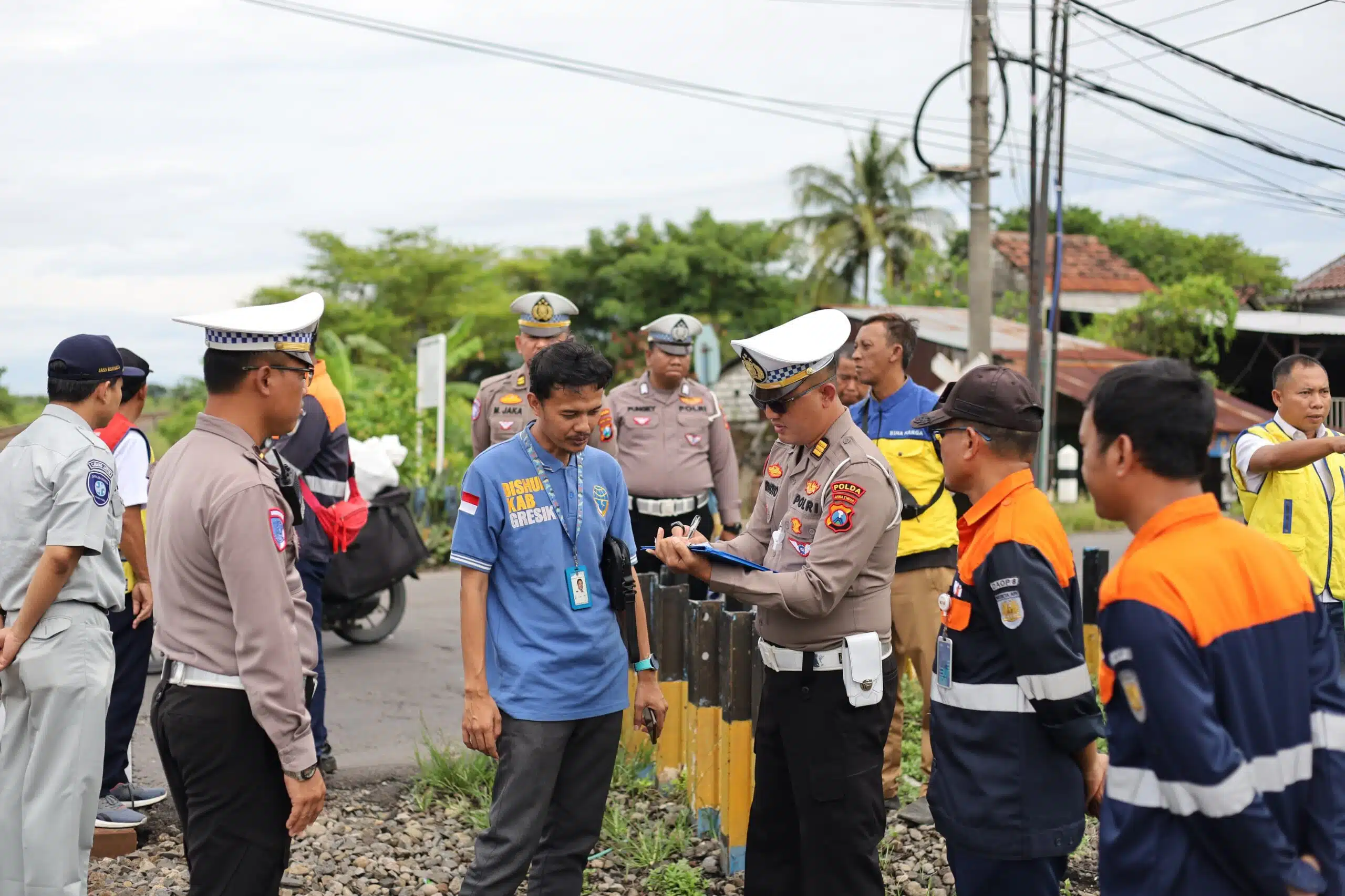 Satlantas Polres Gresik Petakan Jalur Rawan untuk Kelancaran Arus Mudik Lebaran 2025