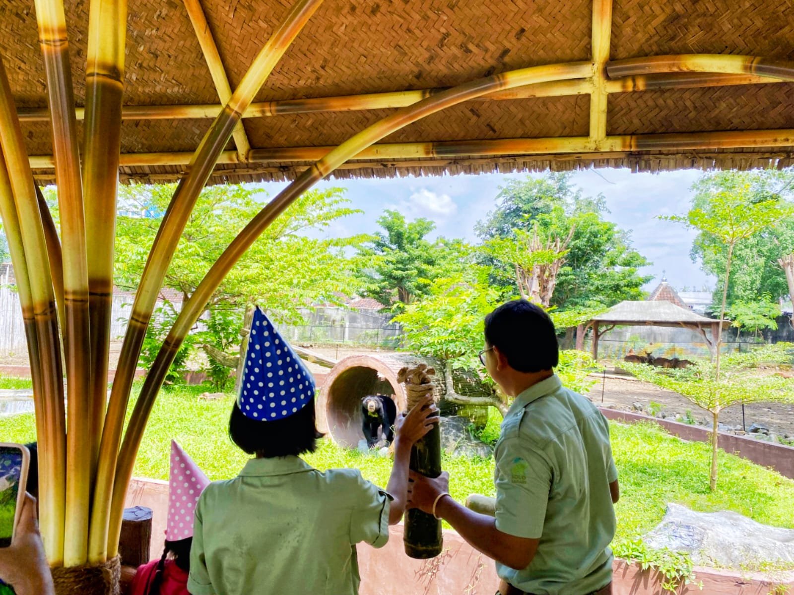 Edukasi Satwa dan Mewarnai Peringati Hari Beruang Sedunia di Solo Safari