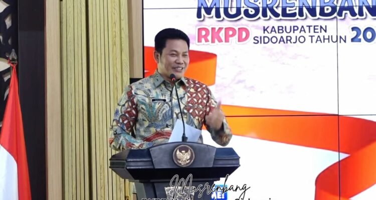 Pemkab Sidoarjo Gelar Musrenbang RKPD 2026, Susun RPJMD 2025-2029