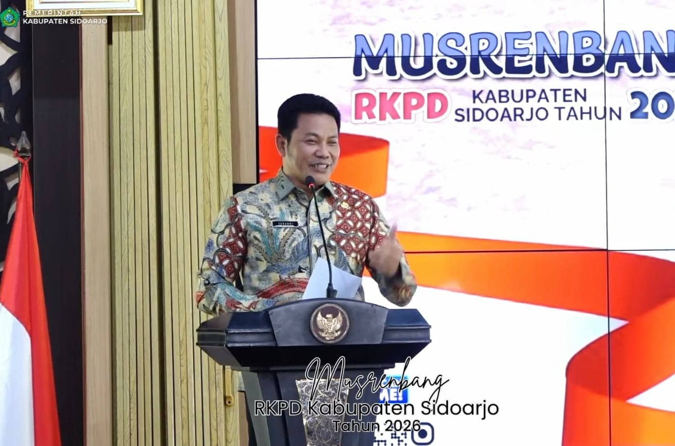 Pemkab Sidoarjo Gelar Musrenbang RKPD 2026, Susun RPJMD 2025-2029