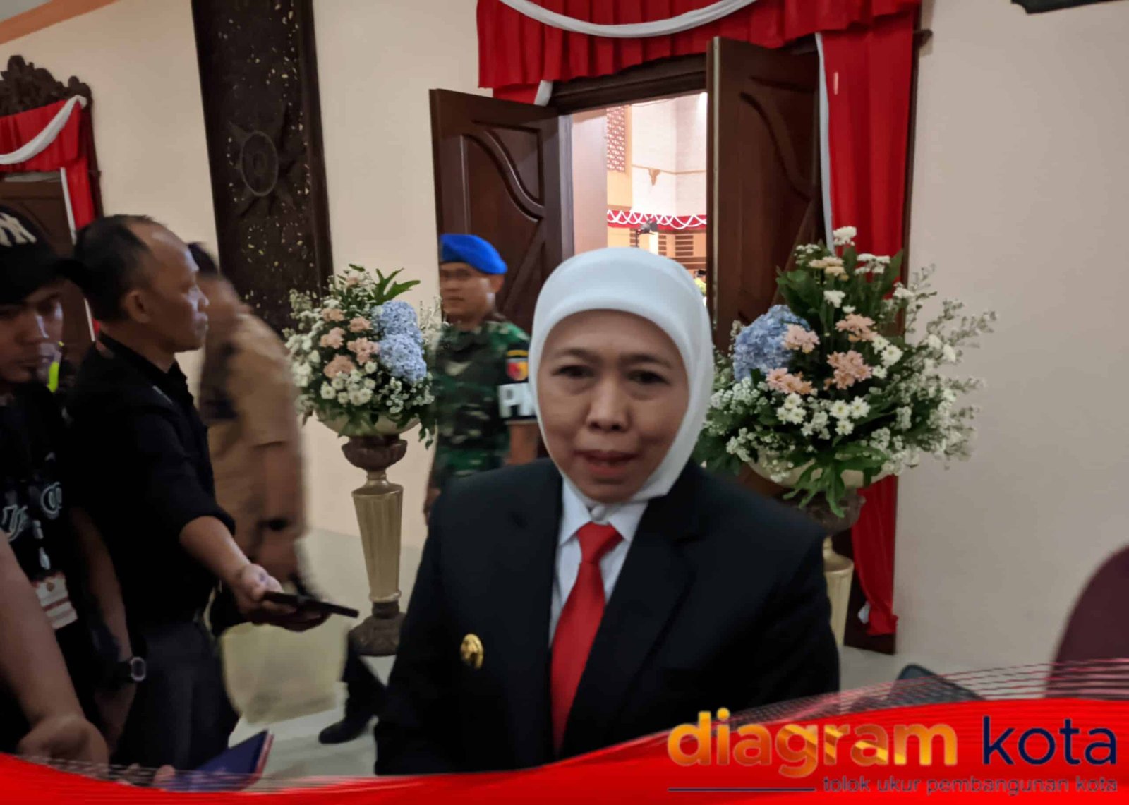 Gubernur Jawa Timur Khofifah Dukung Rencana Pemindahan Perkantoran Pemda Mojokerto