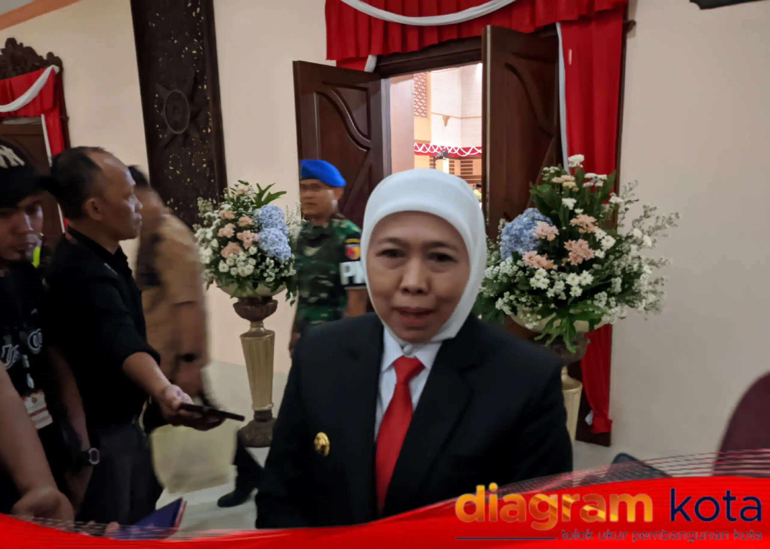Gubernur Jawa Timur Khofifah Dukung Rencana Pemindahan Perkantoran Pemda Mojokerto
