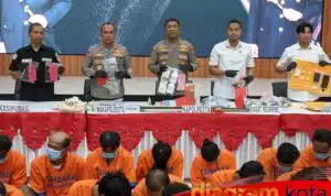 Polresta Sidoarjo Tangkap 197 Tersangka dalam Operasi Pekat Semeru 2025