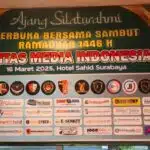 Jalin Silaturahmi, Lintas Media Indonesia Gelar Buka Puasa Bersama Jurnalis di Hotel Sahid Surabaya